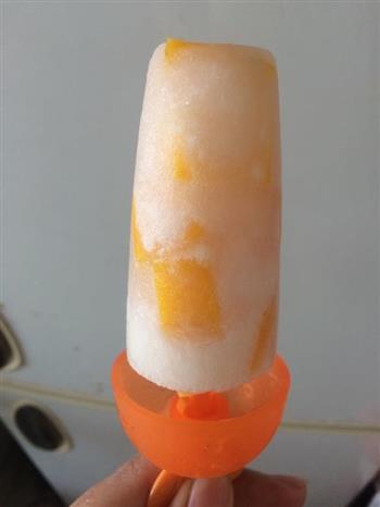 椰味芒果冰棒的做法步骤4