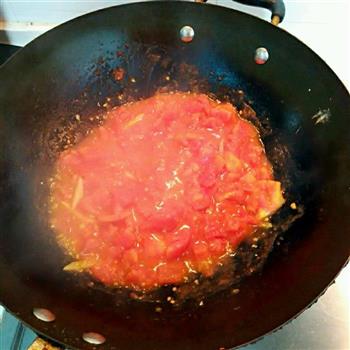 番茄西红柿鸡蛋打卤面臊子面的做法步骤4
