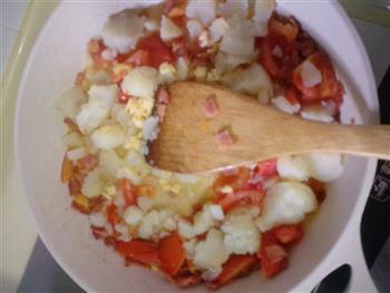 培根番茄芝士土豆泥的做法步骤5