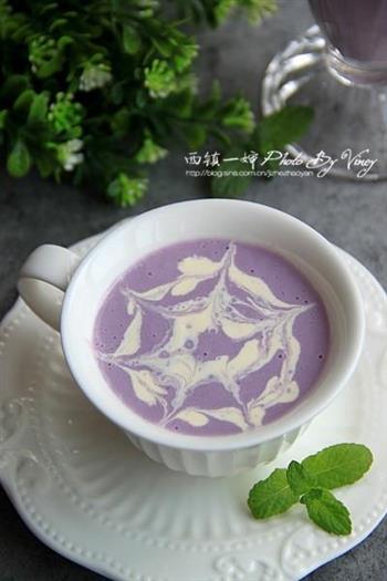 紫薯牛奶饮料的做法步骤6