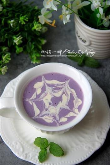 紫薯牛奶饮料的做法步骤7