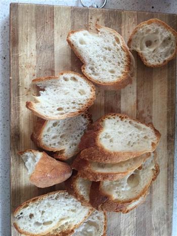 黄油法棍面包干的做法步骤1
