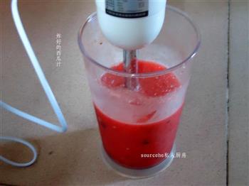 冰爽西瓜汁的做法步骤5