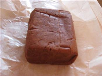 酥酥脆脆的巧克力饼干的做法步骤5