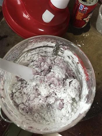 紫薯椰香糯米糍的做法步骤3