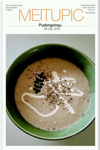 玉米蘑菇奶油浓汤的做法步骤9