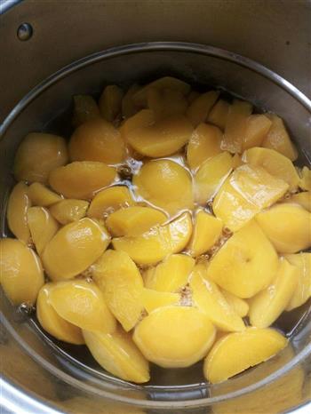 自制黄桃罐头-拒绝防腐剂的做法步骤2