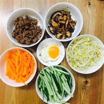韩式拌饭的做法步骤7