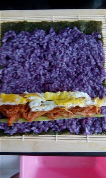 简易紫薯寿司的做法步骤5
