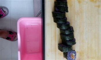 简易紫薯寿司的做法步骤7