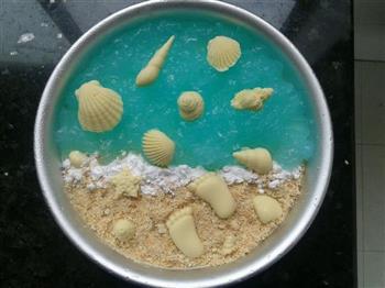 海洋梦幻酸奶慕斯蛋糕的做法图解1