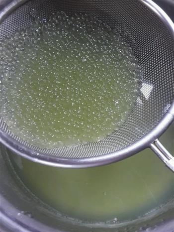 桂花绿西米椰汁糕的做法步骤2