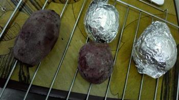 懒人版美味烤紫薯的做法步骤3