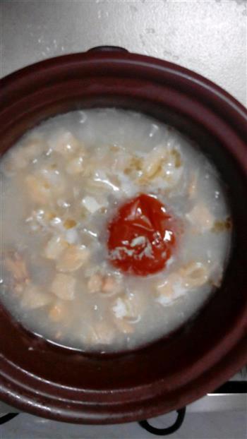 三文鱼排红米粥的做法图解9