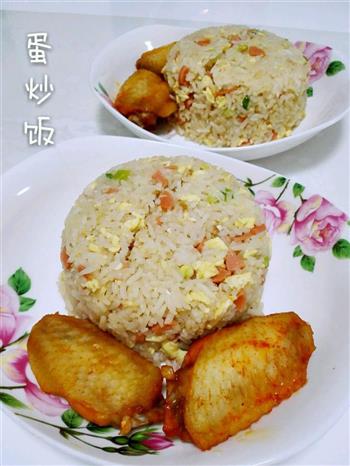 剩米饭的归宿-蛋炒饭的做法步骤4