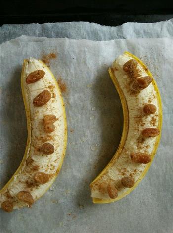 超好吃的肉桂烤香蕉-充满惊喜的小甜点的做法图解5