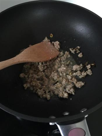 肉末豇豆的做法步骤2