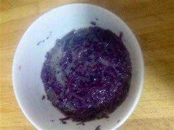 紫薯香煎蛋饼的做法步骤4
