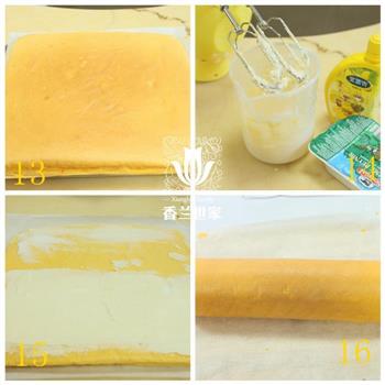 黄金南瓜蛋糕卷-香兰世家的做法步骤4