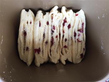 千层椰香蔓越莓面包的做法步骤9
