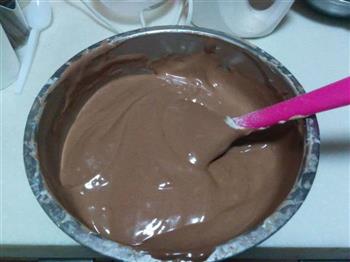 黑白巧克力慕斯蛋糕的做法步骤12