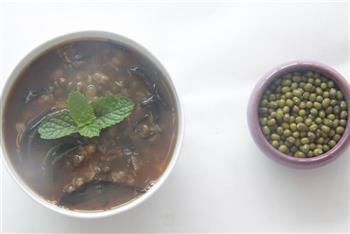 清热消暑食品-海带绿豆沙的做法步骤4