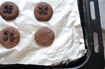 双重美味的巧克力曲奇饼的做法图解7