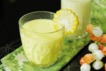 玉米汁瘦身玉米奶昔的做法步骤15