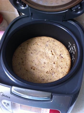 电饭煲版的低糖少油红枣蛋糕，超柔软细腻的做法步骤21