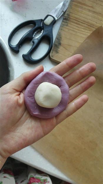 紫薯荷花酥的做法步骤19