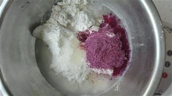 紫薯荷花酥的做法步骤4