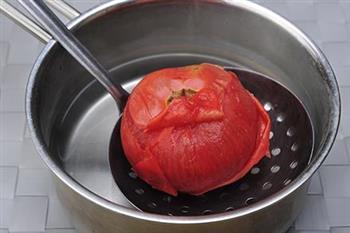 番茄牛肉面的做法图解2