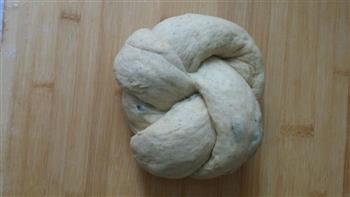 面包机版全麦葡萄干面包的做法图解8