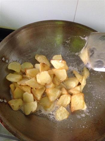 拔丝土豆的做法步骤6