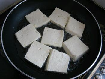 大葱烧豆腐的做法步骤2