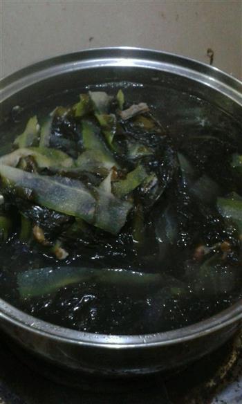 紫菜凉皮海鲜汤的做法步骤8
