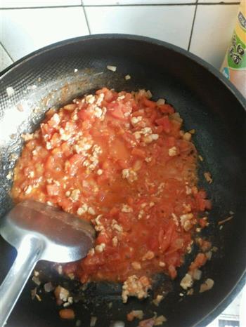 番茄肉酱意大利面的做法步骤7