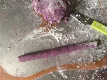 手工紫薯芋圆的做法步骤4