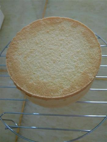 奶油蛋糕裱花蛋糕的做法步骤1