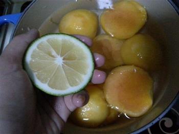 冰糖黄桃罐头的做法步骤6
