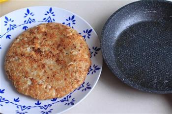 龙虾肉糜糯米饭煎饼的做法步骤11