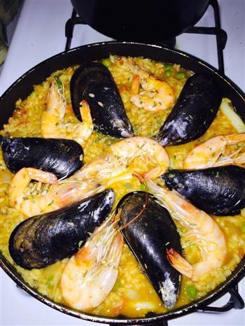 正宗西班牙海鲜饭 Paella的做法图解14