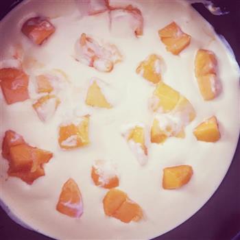 酸奶芒果冻芝士的做法图解5
