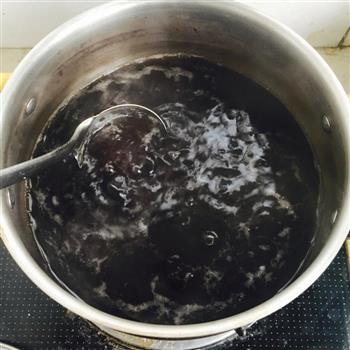 红豆薏仁黑糖烧仙草撞奶的做法步骤3