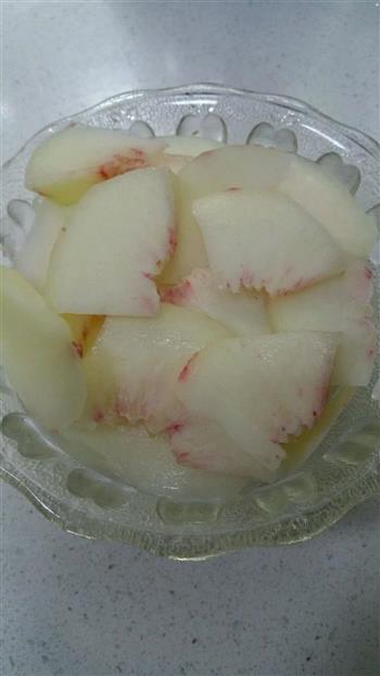 冰冻桃子的做法图解4