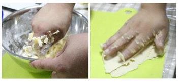 莲蓉蛋黄酥的做法步骤6