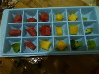 彩色水果夏日冰饮的做法步骤1