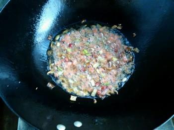 海米火腿蛋炒饭的做法步骤2
