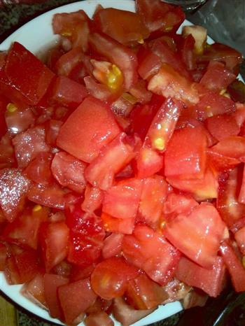 火腿西红柿汤的做法图解2
