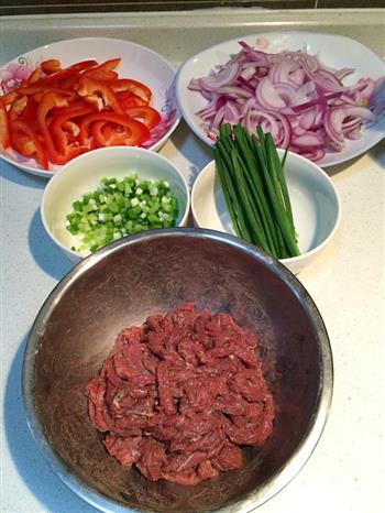 黑椒牛肉炒面的做法步骤10